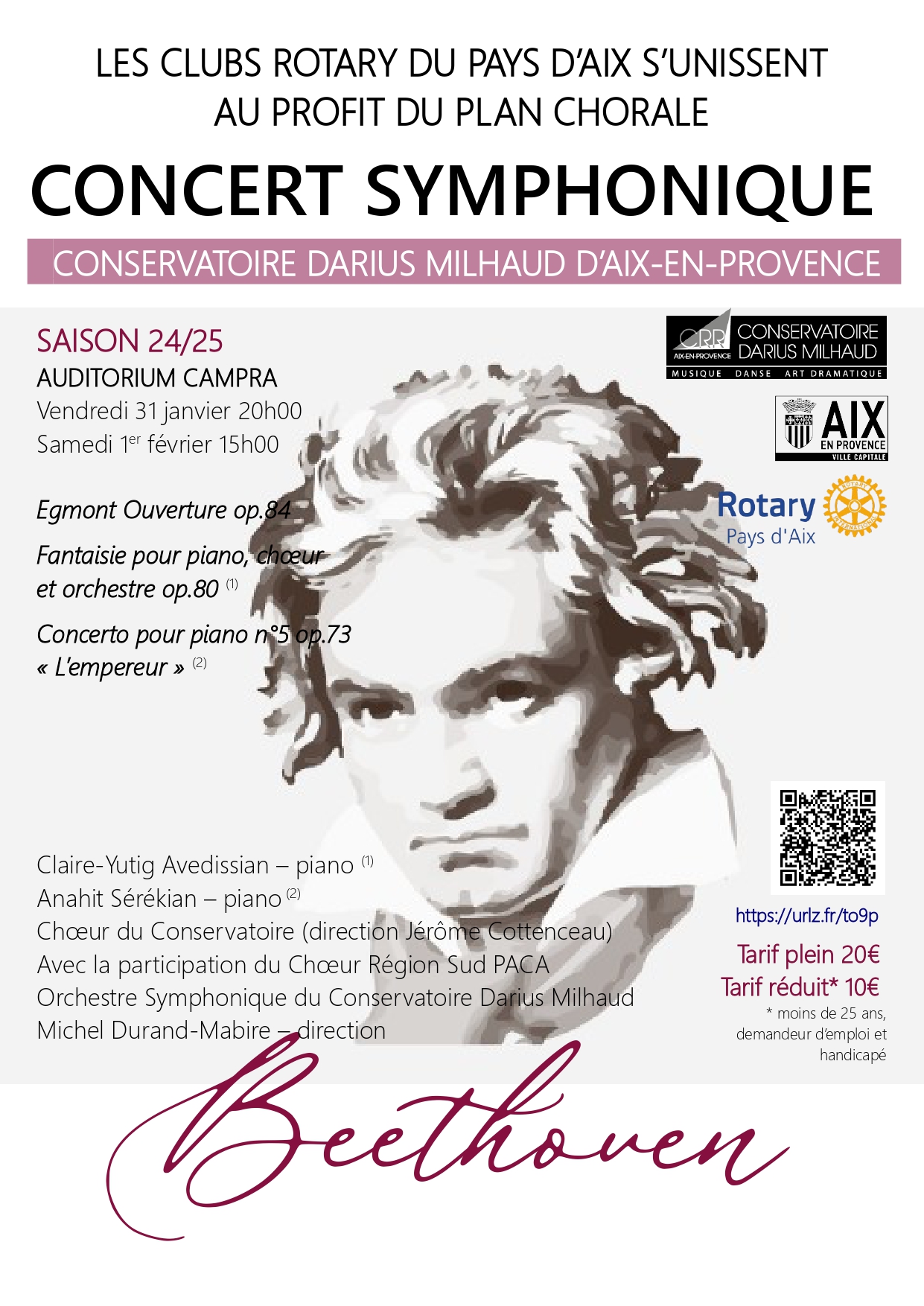 Concert PLAN CHORALE