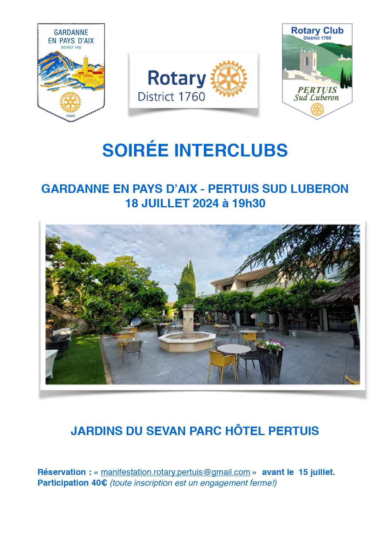 Soirée Interclubs Pertuis